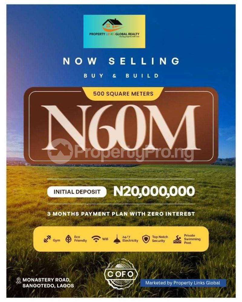 Land for sale Behind Shoprite Close To Fara Part With Good Road Sangotedo Ajah Lagos