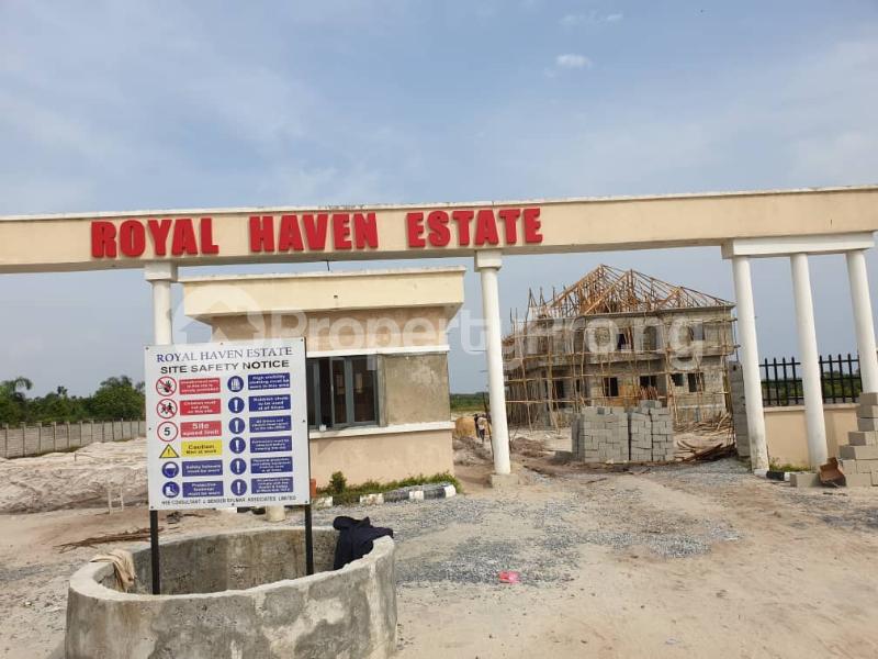 Land for sale Royal Haven Abijo Gra Ibeju-Lekki Lagos