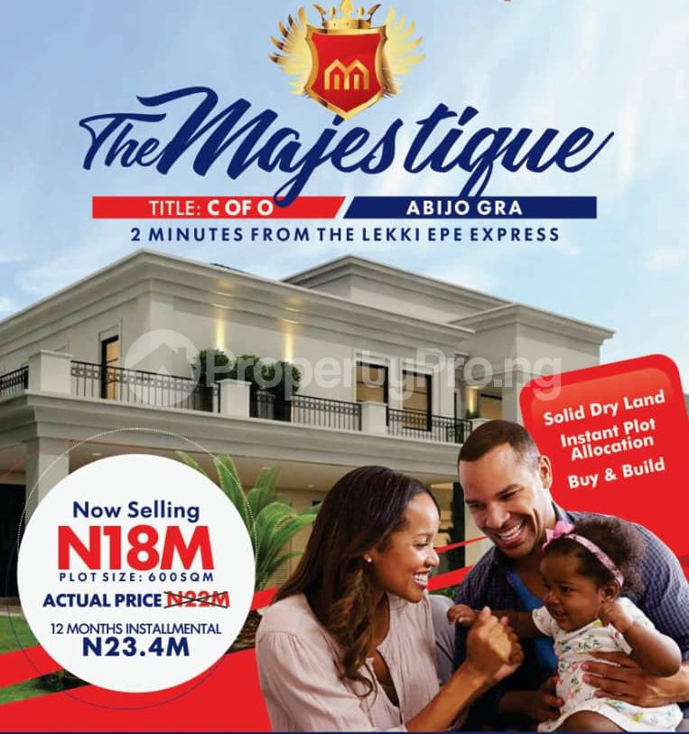 Land for sale Land For Sale In The Majestique Luxurious Estate Abijo Gra Ajah Lagos Abijo Ajah Lagos