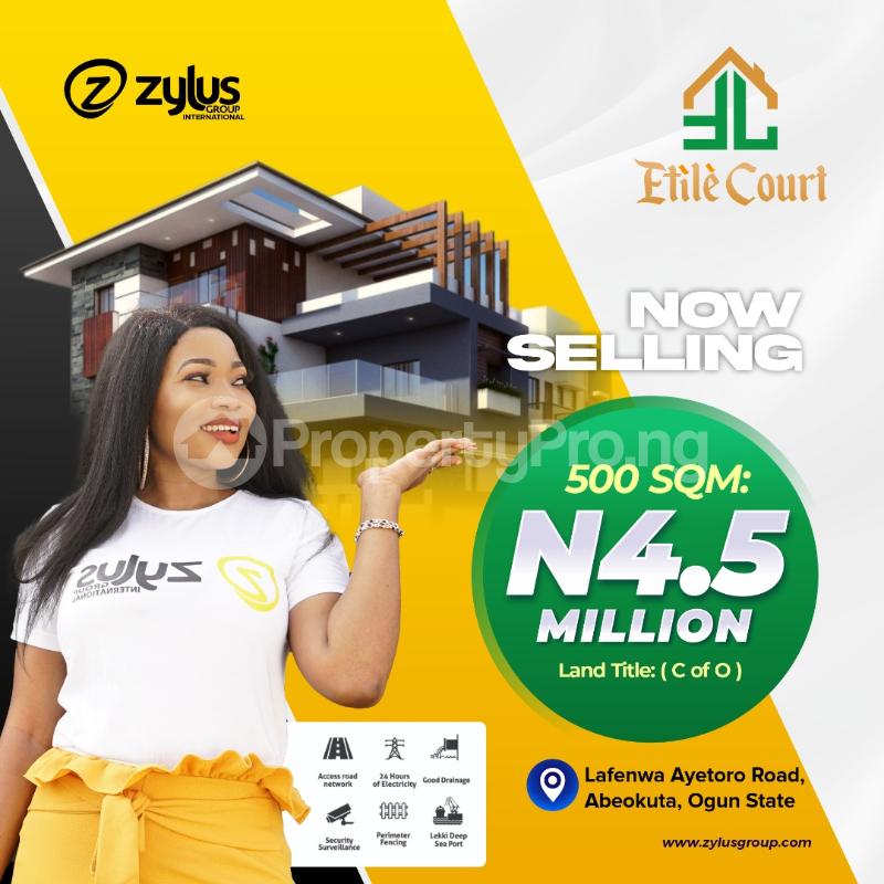 Land for sale Elite Court In Lafenwa Ayetoro Road Abeokuta Abeokuta Ogun