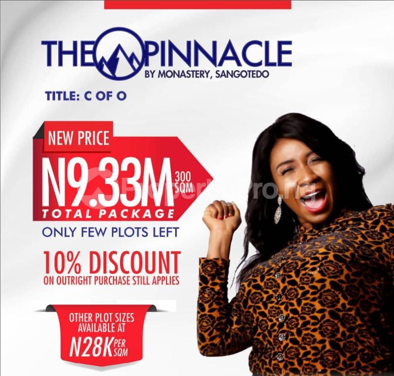 Land for sale C Of O Land For Sale In The Pinnacle Estate By Monastery Road Sangotedo Ajah Lagos Sangotedo Ajah Lagos
