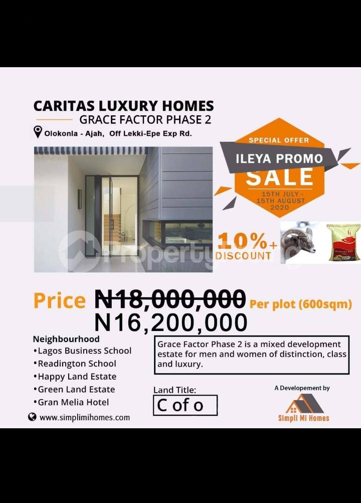 Land for sale Olokonla Free Trade Zone Ibeju-Lekki Lagos