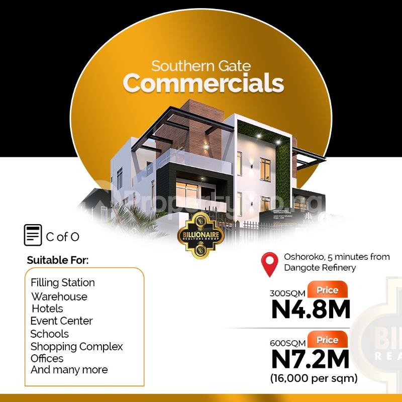 Land for sale C Of O Land For Sale In Southern Gate Commercial Oshoroko Ibeju Lekki Lagos Free Trade Zone Ibeju-Lekki Lagos - 0