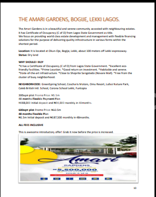 Land for sale Bogije Sangotedo Lagos