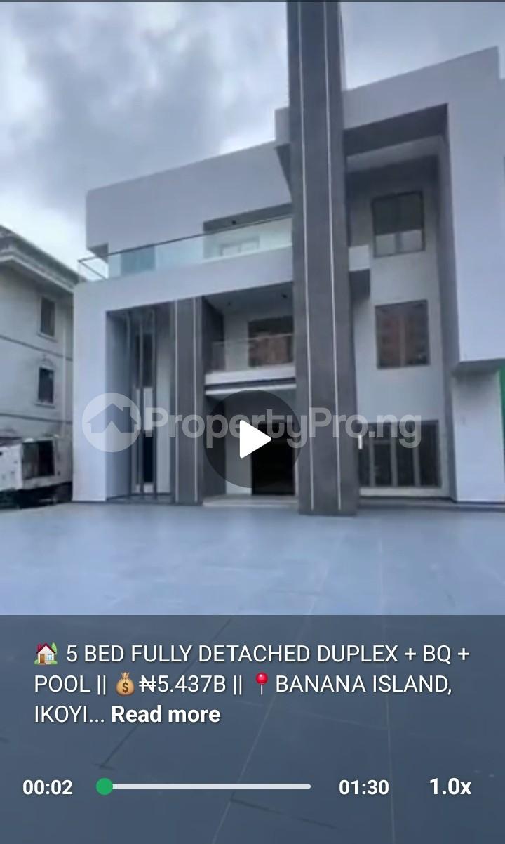 5 bedroom House for sale Banana Island Ikoyi Lagos