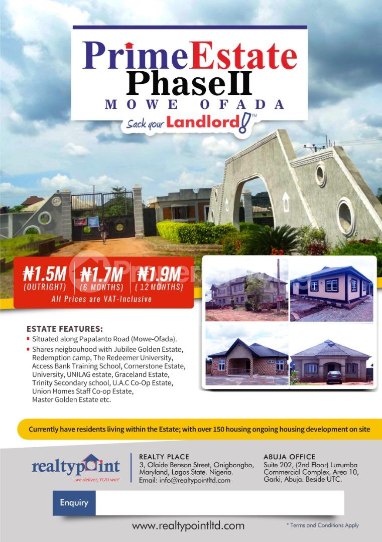 Land for sale Agbara-Igbesa Ogun