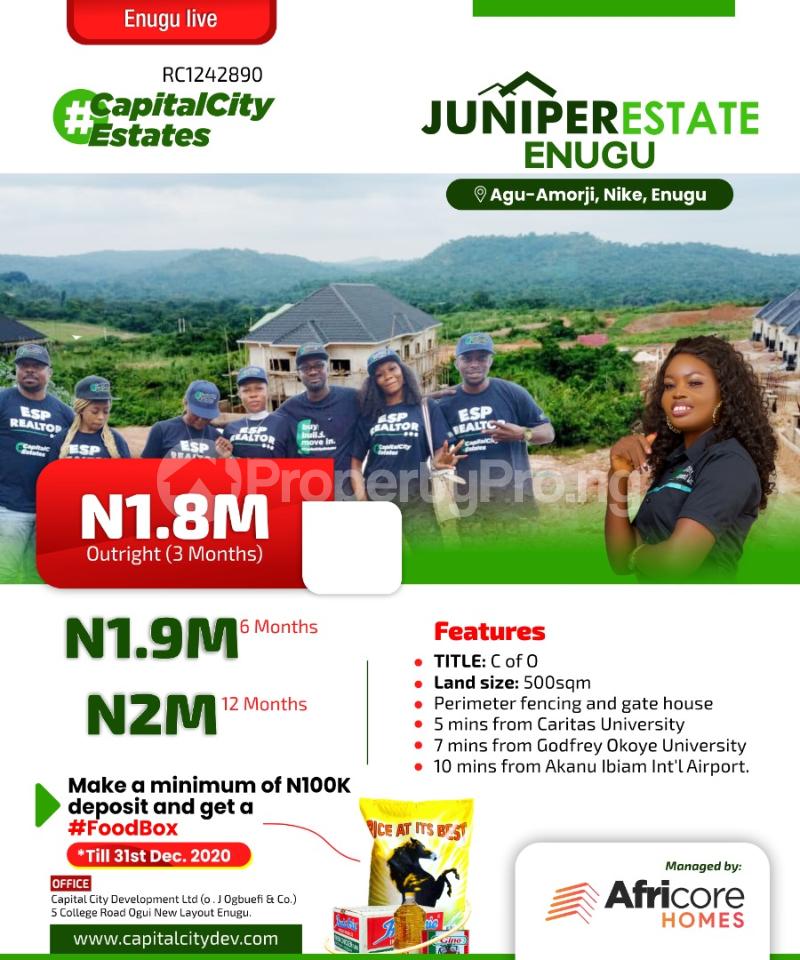 Land for sale   Enugu Enugu