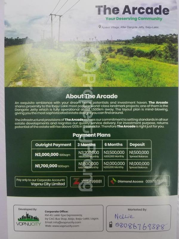 Land for sale Free Trade Zone Ibeju-Lekki Lagos - 0