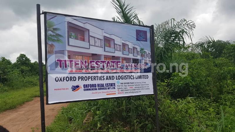 Land for sale Araromi Orita , Sokoto Road Atan Ota Ado Odo/Ota Ogun