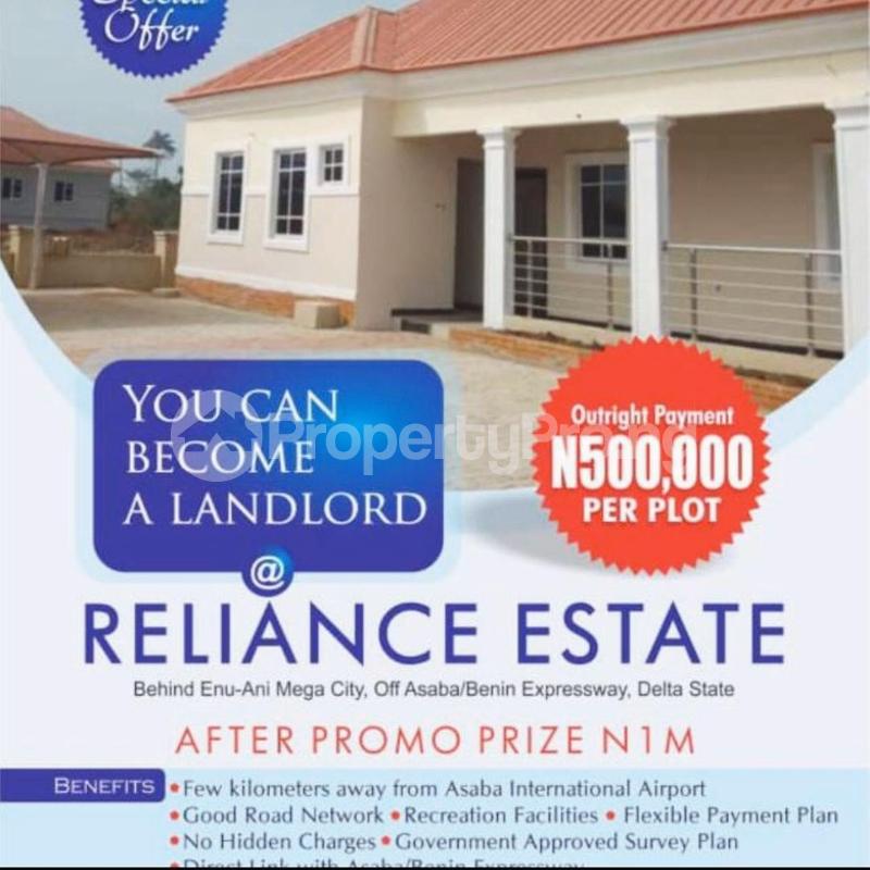 Land for sale Enuani Mega City Asaba Delta
