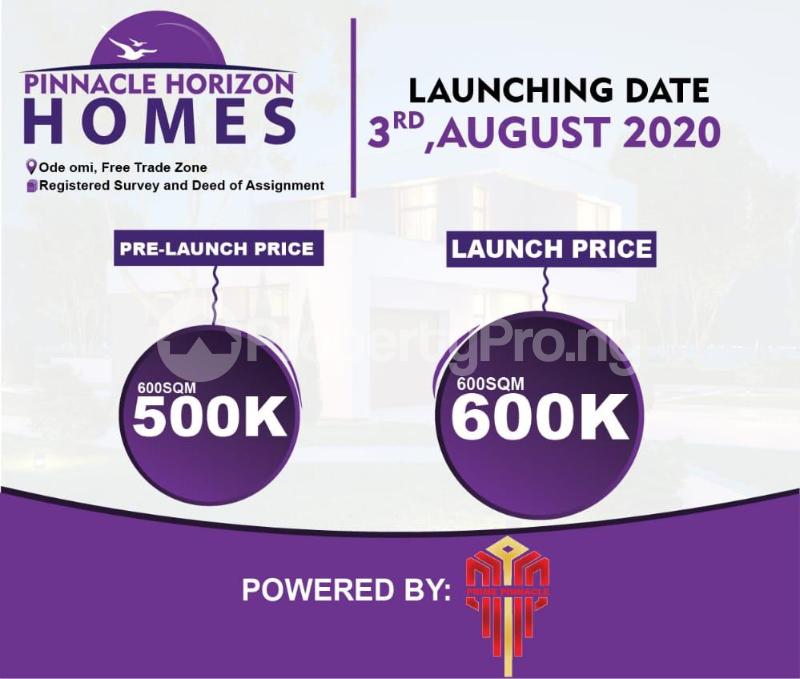 Land for sale Ode Omi Ibeju-Lekki Lagos