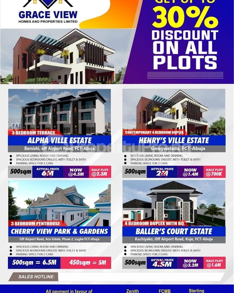 4 bedroom Land for sale Off Airport Road Aco Phase 2, Lugbe Abuja - 0