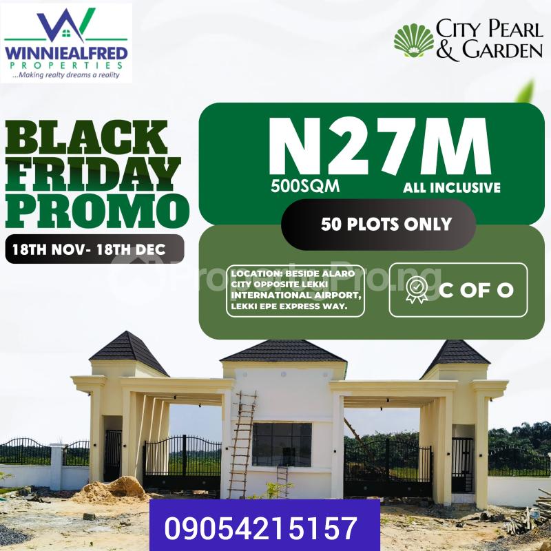 Land for sale New International Airport Ibeju-Lekki Lagos