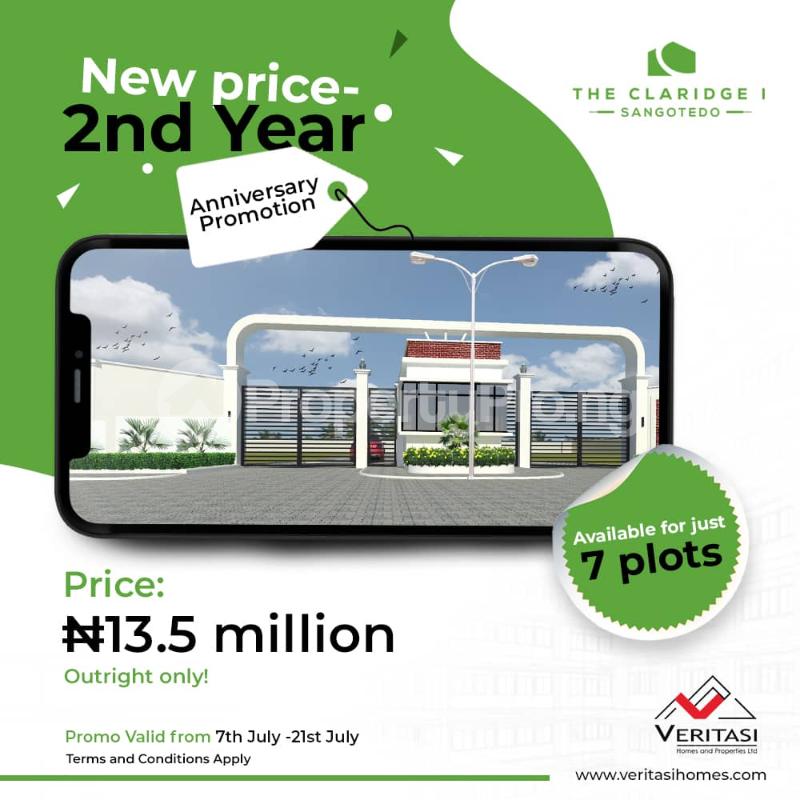 Land for sale Sangotedo Sangotedo Lagos - 0