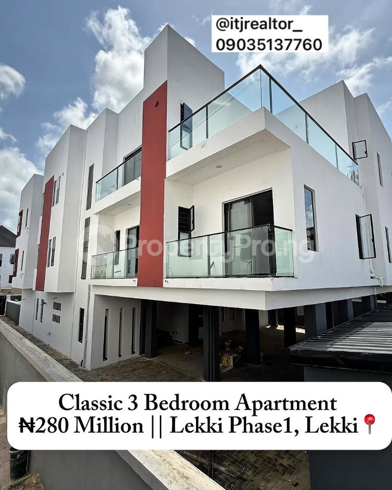 3 bedroom House for sale Lekki Phase 1 Lekki Lagos