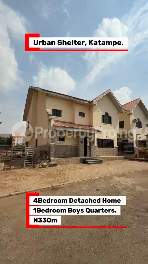 4 bedroom House for sale Urban Shelter Katampe Main Katampe Main Abuja