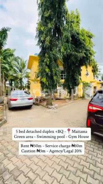 5 bedroom House for rent Main Maitama Abuja