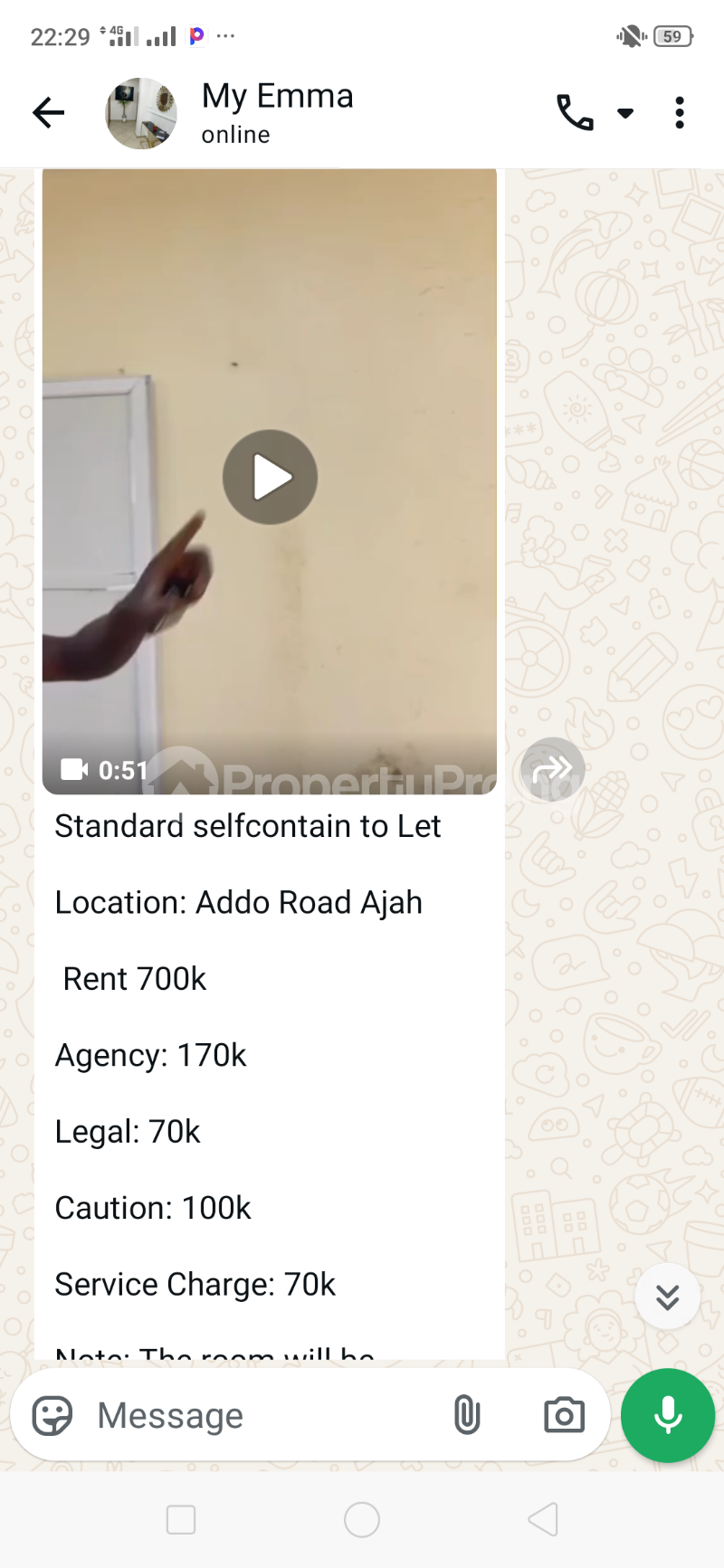 1 bedroom Flat / Apartment for rent Sunny Villa Estate Ado Ajah Lagos