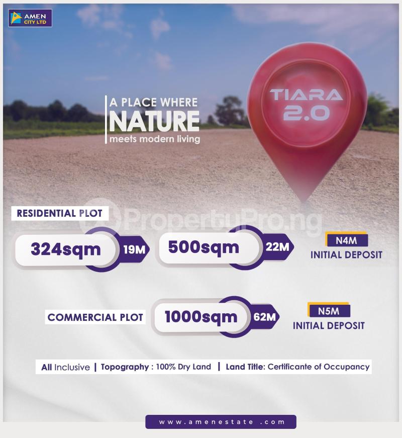 Land for sale Aiyetoro/tiara 2/ Opp Lekki Int'l Airport Ibeju-Lekki Lagos