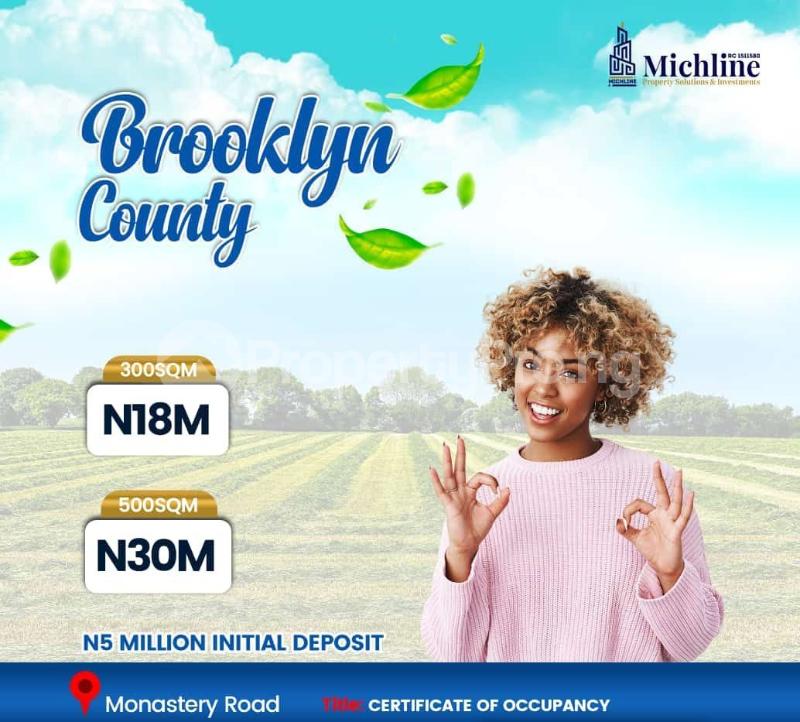 Land for sale Behind Shoprite Sangotedo Brooklyn County Monastery road Sangotedo Lagos