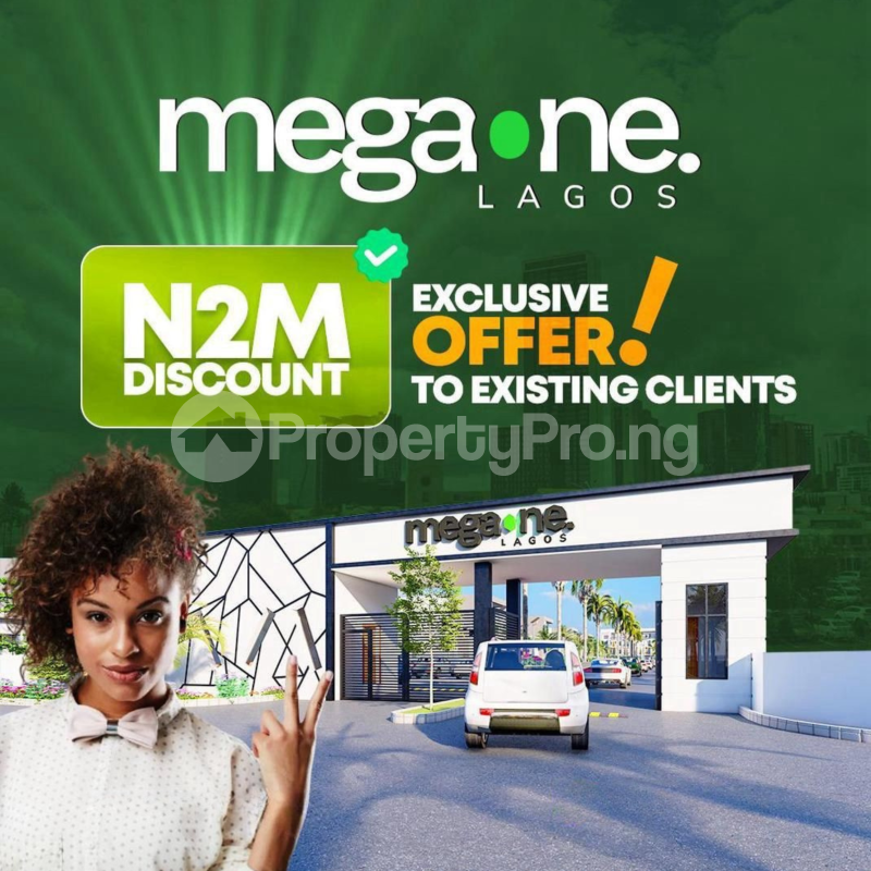 Land for sale Beside Lekki Aviation Town/ Megaone Lagos/ Lekki Epe Expressway Free Trade Zone Ibeju-Lekki Lagos