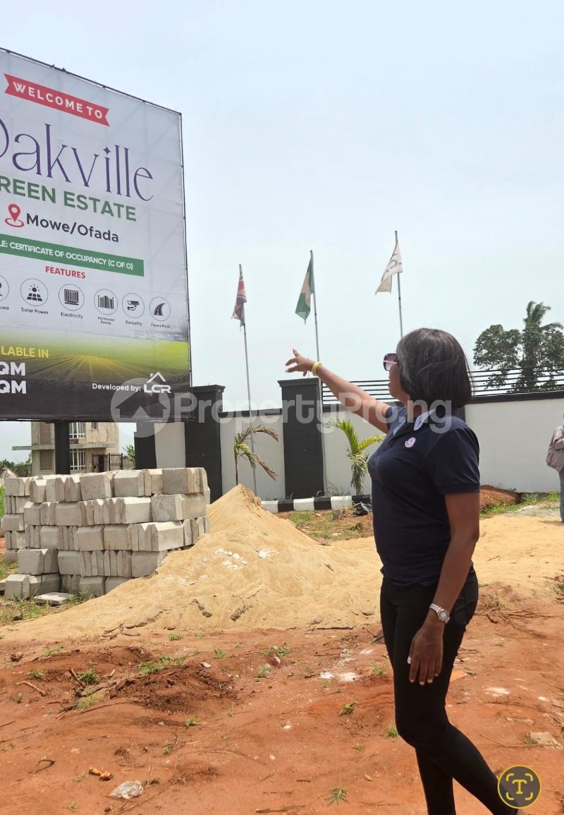 Land for sale Oakville Green Estate Mowe Ofada Obafemi Owode Ogun