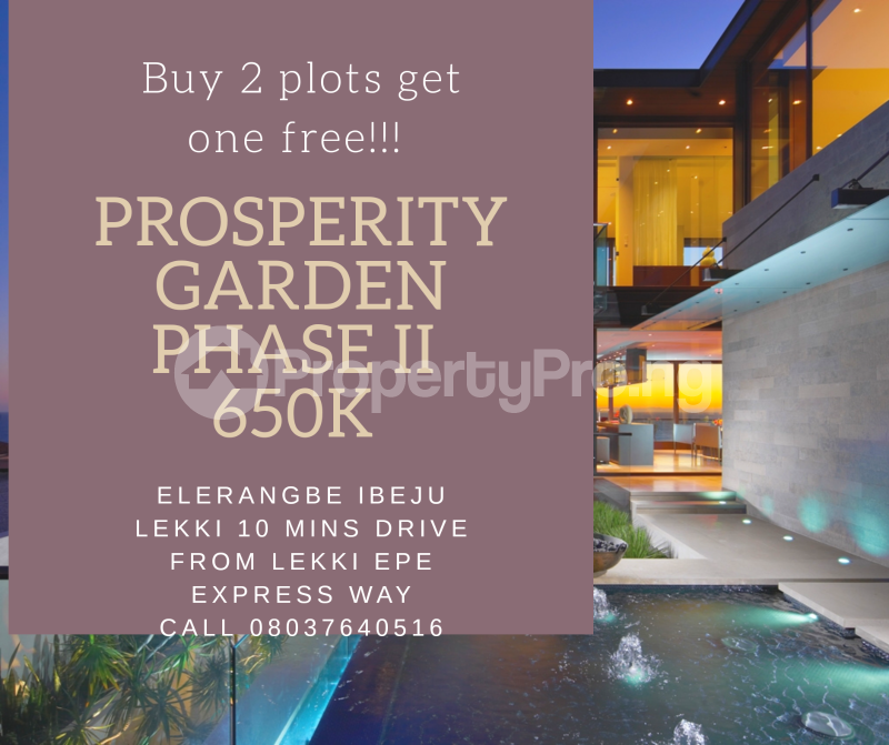 Land for sale Arapagi, Elerangbe Ibeju Lekki, Lagos Eleranigbe Ibeju-Lekki Lagos