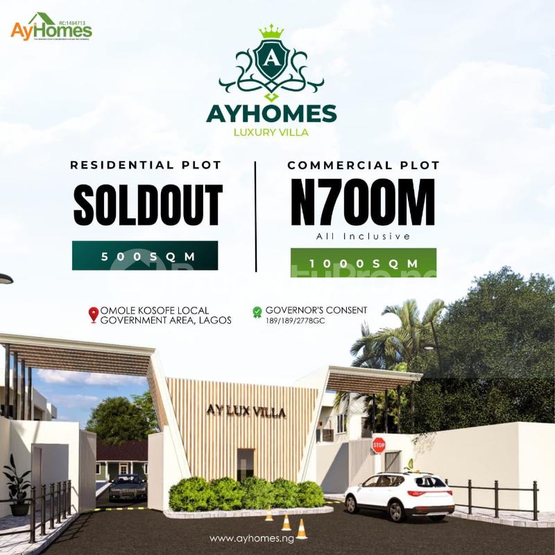Land for sale Ikeja City Mall, Magodo, Omole Phase2 Omole phase 2 Ojodu Lagos