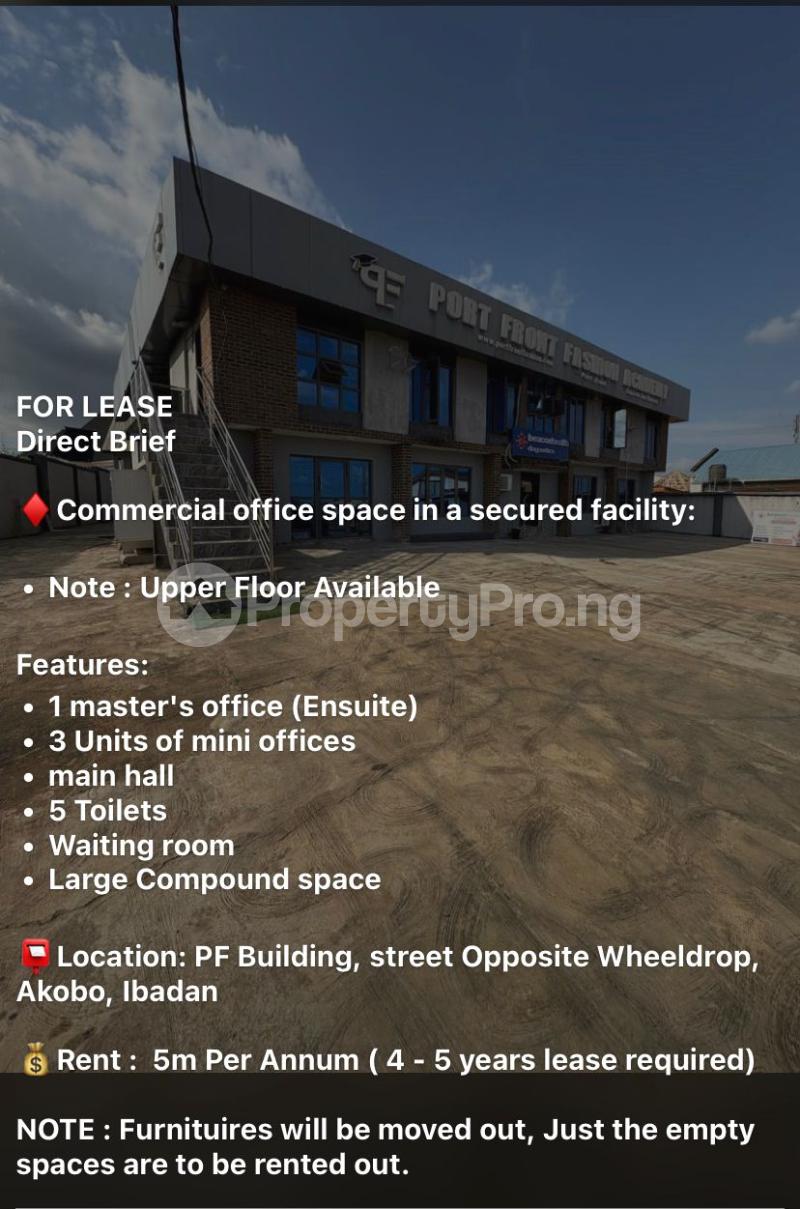 7 bedroom Commercial Property for rent Port Front Building Block 4 Road 3 Tokyo Street Opposite Weeldrop Petrol Station Akobo West Ibadan Akinyele Oyo - 0