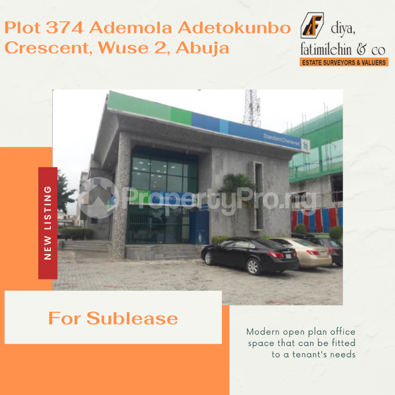 Commercial Property for rent Plot 374 Adetokunbo Ademola Crescent, Wuse 2 Abuja - 0