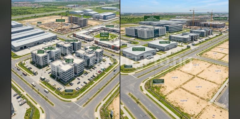 Land for sale Commercial Layout Alaro City Ibeju Lekki Free Trade Zone Ibeju-Lekki Lagos
