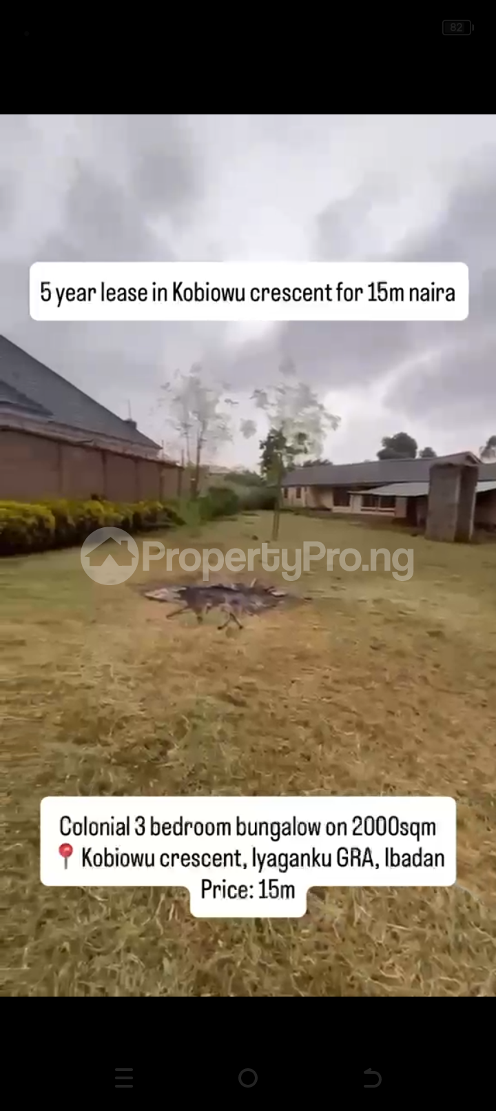 3 bedroom Commercial Property for rent Iyaganku/kobiowu Iyanganku Ibadan Oyo