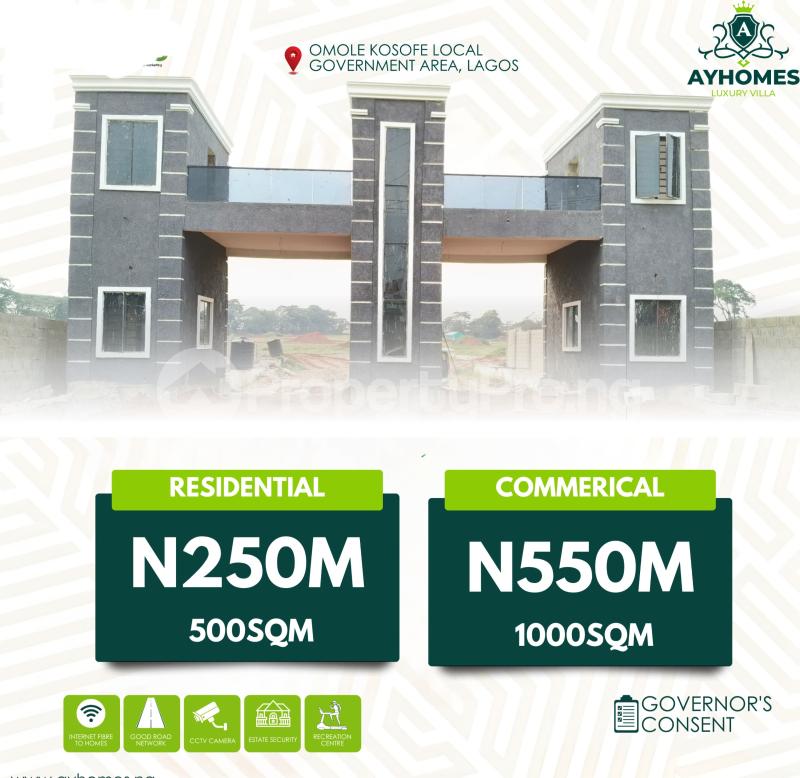 Land for sale Ayhomes Luxury Villa Estate Magodo Kosofe/Ikosi Lagos - 0
