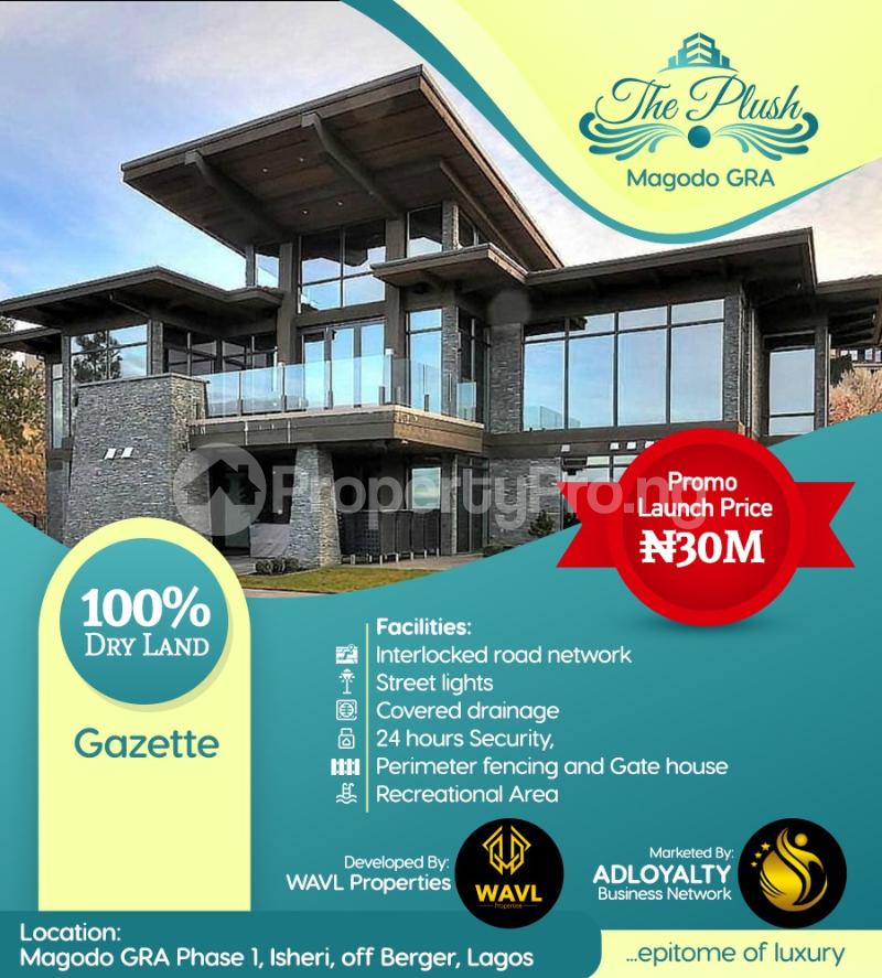 Land for sale Magodo GRA Phase 1 Ojodu Lagos