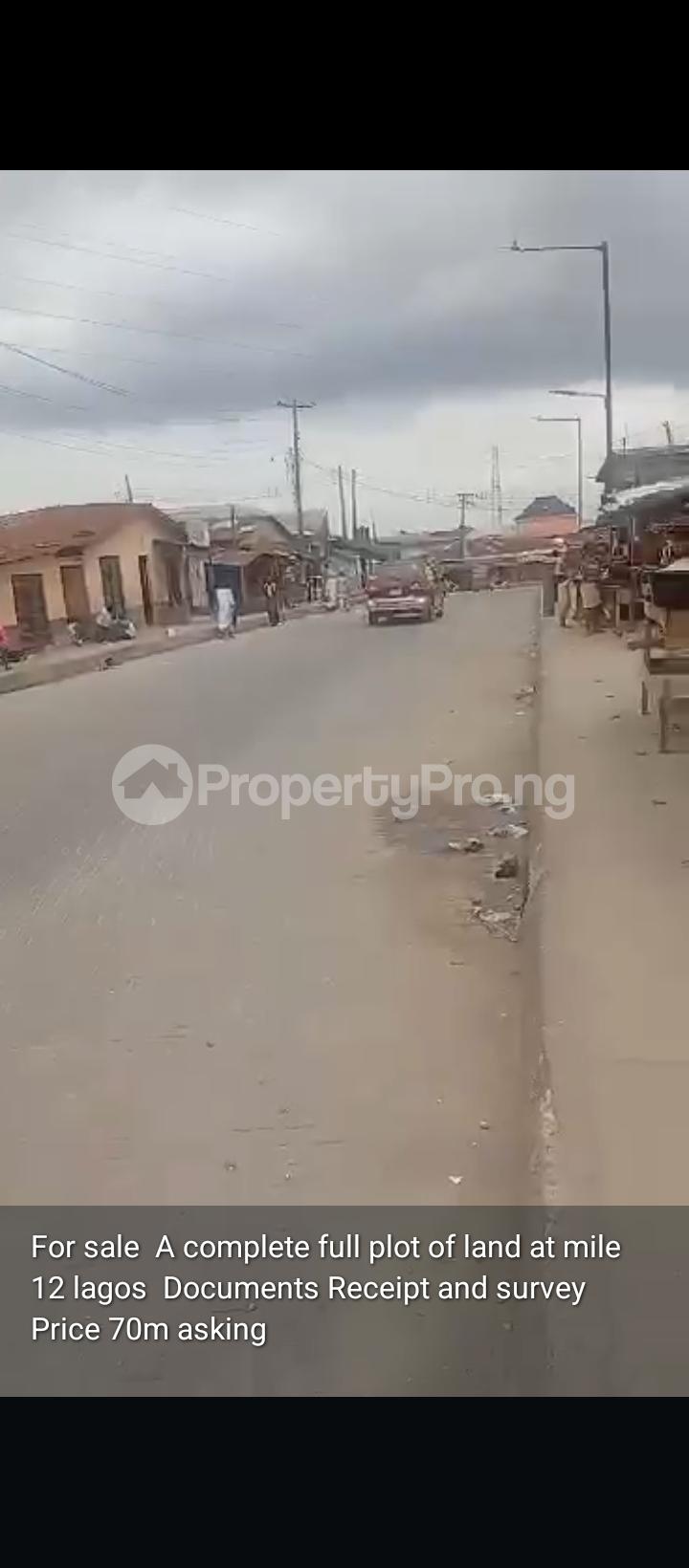 Land for sale Mile 12 Kosofe/Ikosi Lagos