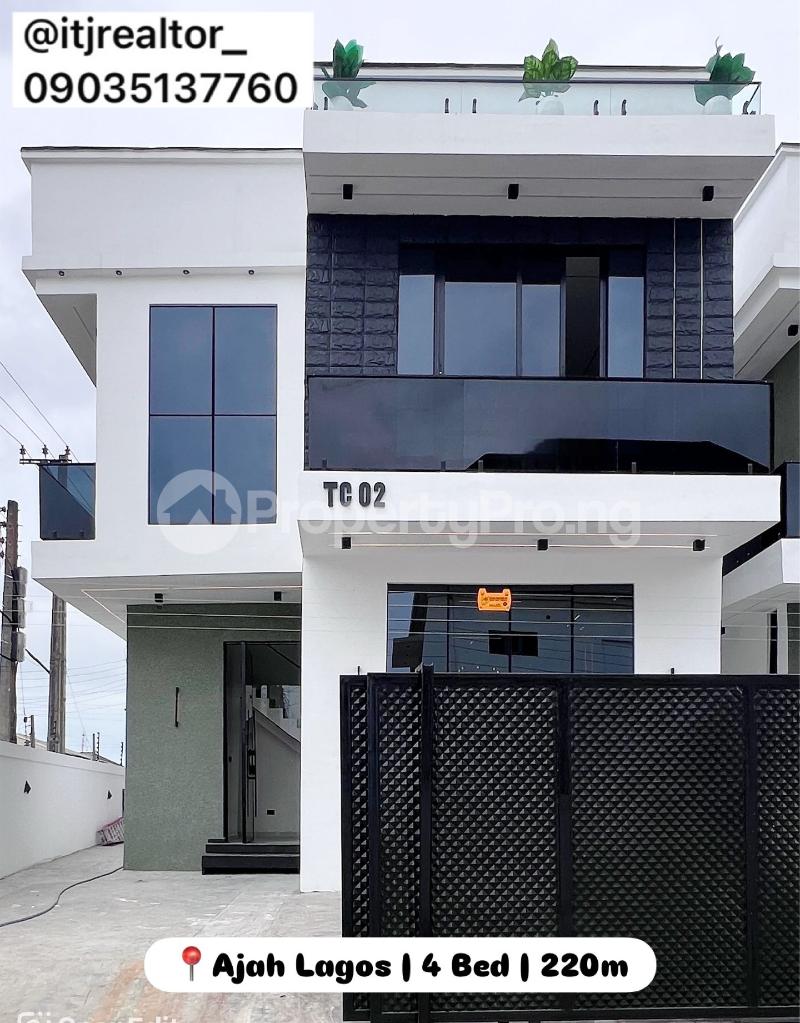 4 bedroom House for sale Ajah Lagos