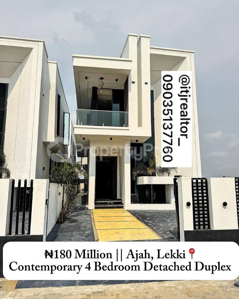 4 bedroom House for sale Ajah Lagos