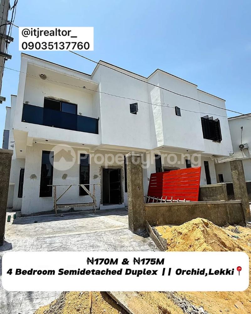 4 bedroom House for sale orchid Lekki Lagos
