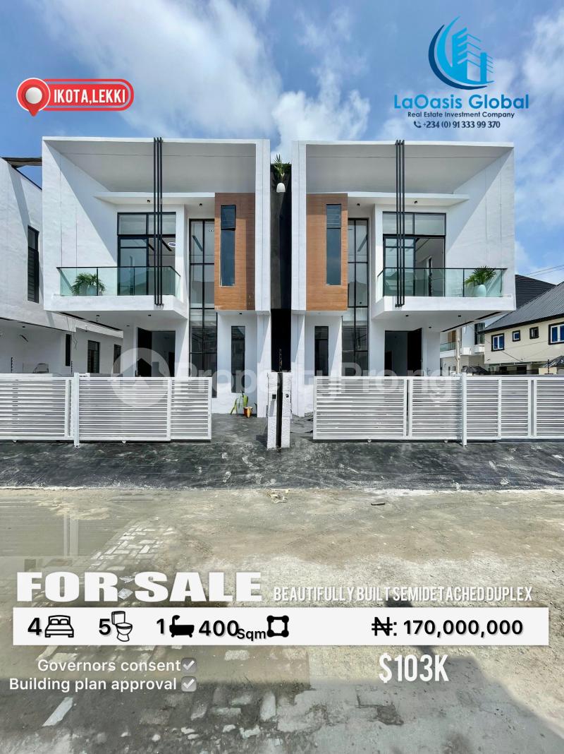 4 bedroom House for sale Ikota Lekki Lagos - 0