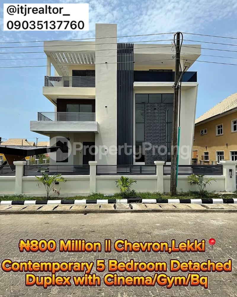 5 bedroom House for sale chevron Lekki Lagos
