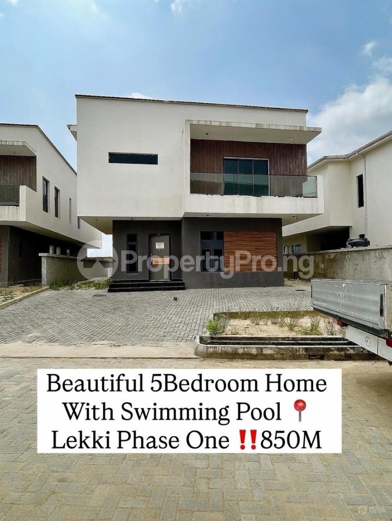 5 bedroom House for sale Lekki Phase 1 Lekki Lagos