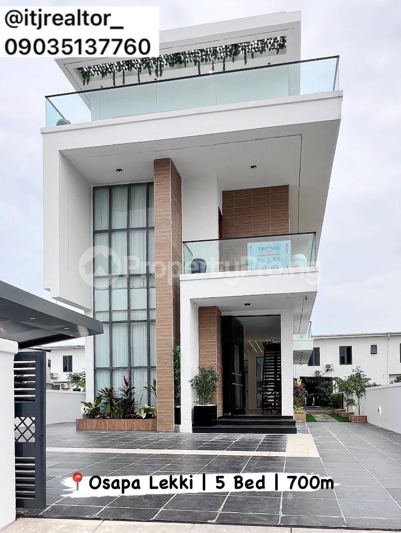 5 bedroom House for sale Osapa london Lekki Lagos