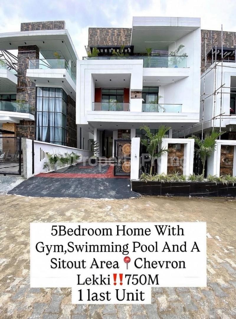 5 bedroom House for sale Chevron Lekki Lagos