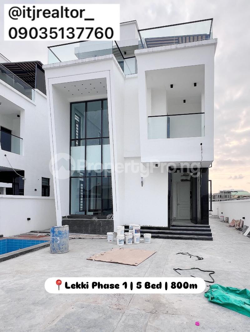 5 bedroom House for sale Lekki Phase 1 Lekki Lagos