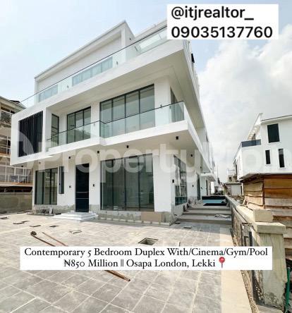 5 bedroom House for sale Osapa london Lekki Lagos