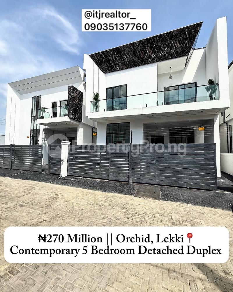 5 bedroom House for sale orchid Lekki Lagos