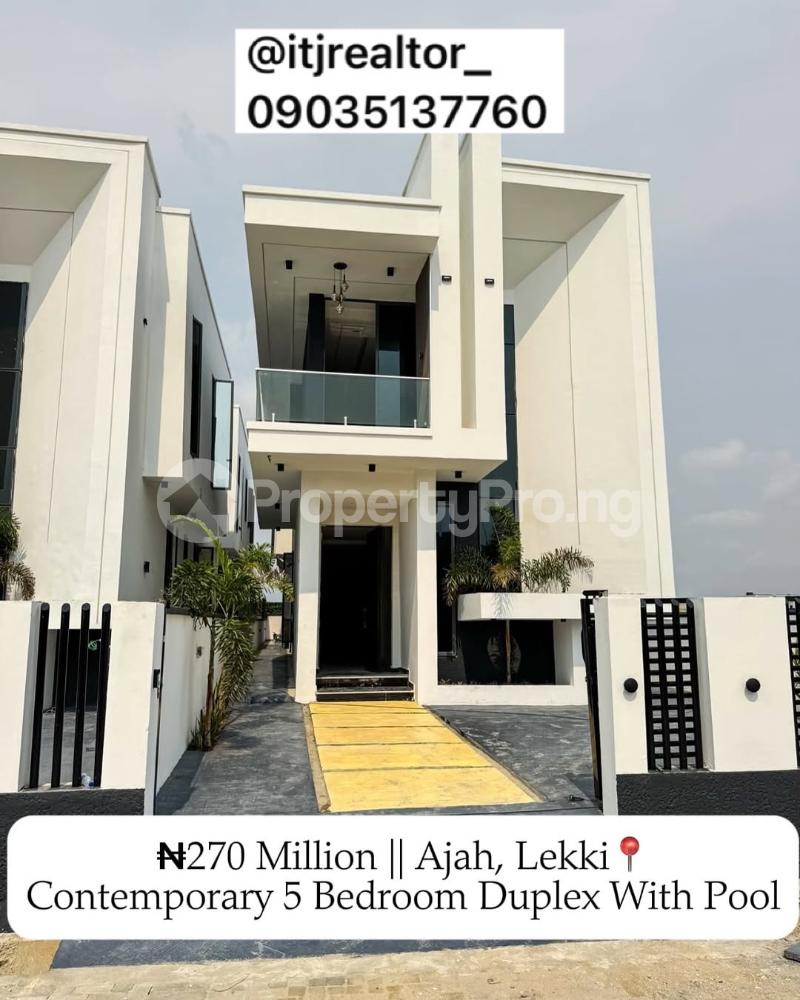 5 bedroom House for sale Ajah Lagos