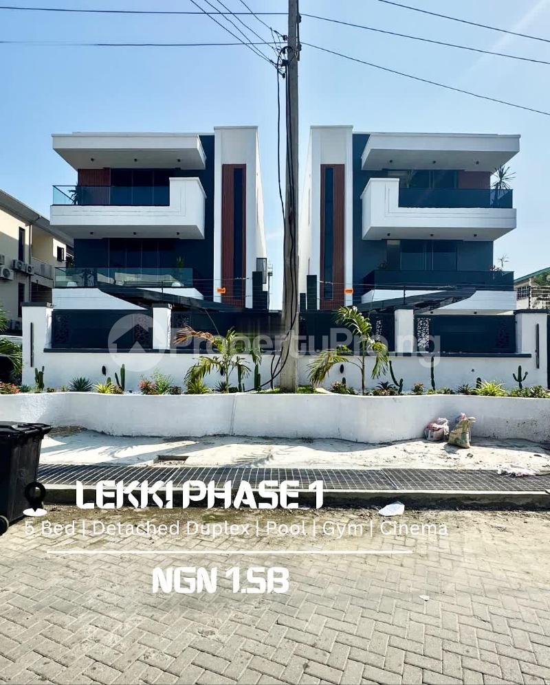 5 bedroom House for sale Lekki Phase 1 Lekki Lagos