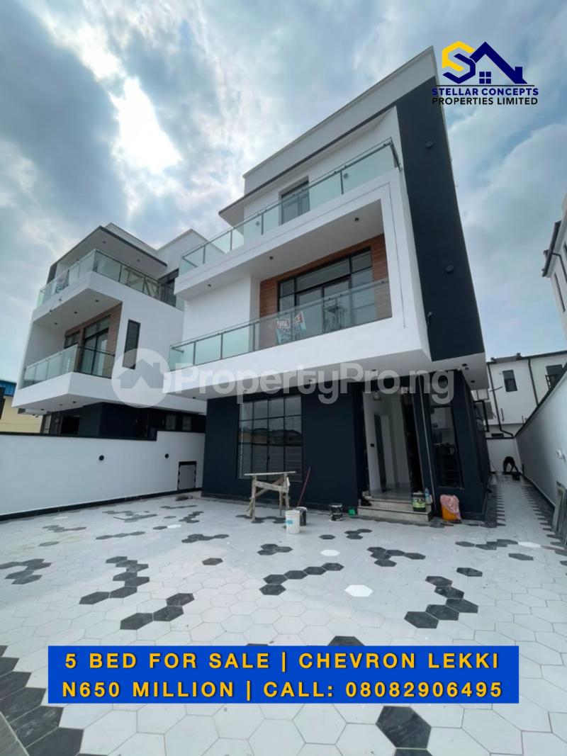 5 bedroom House for sale Chevron Lagos Chevron Lekki Lagos