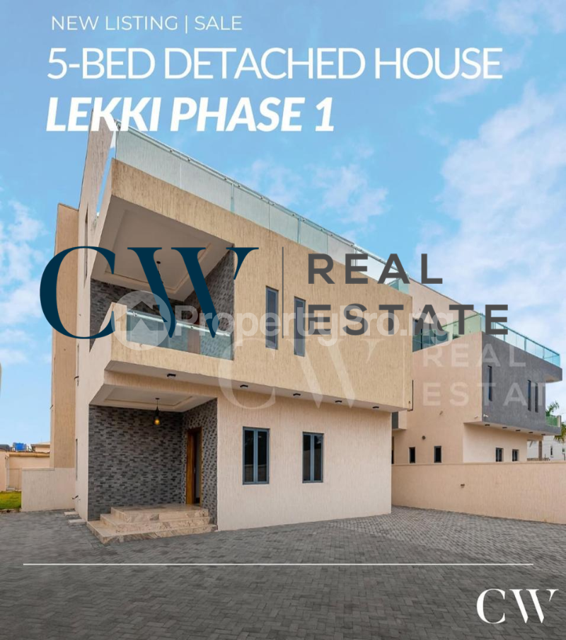 5 bedroom House for sale Lekki Phase 1 Lekki Lagos